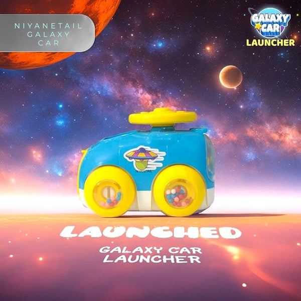 Cartoon Car Launcher Toy