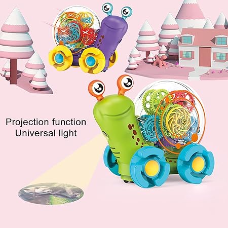 Crawling Musical Snail Toy