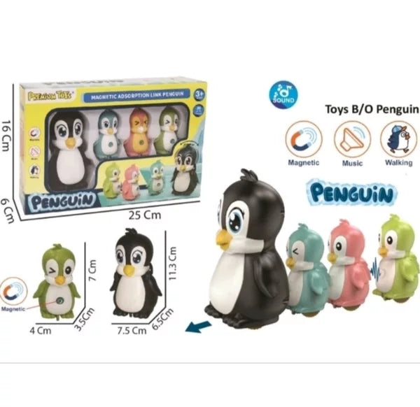 Magnetic Crawling Penguin Toy