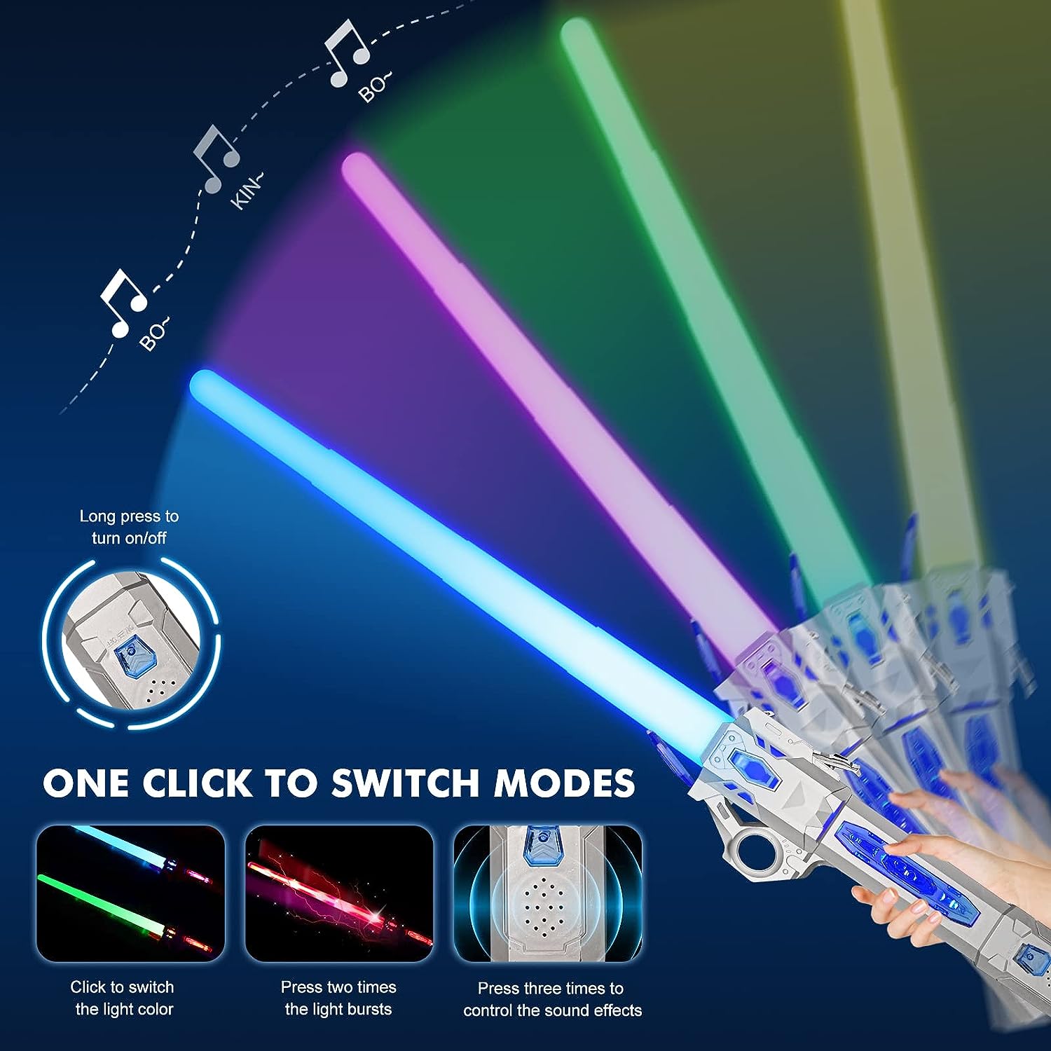 7 Color Star Wars Lightsabers