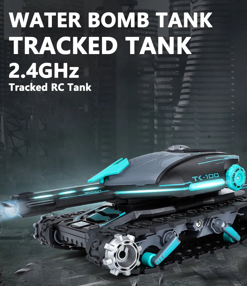 Water Bomb Tank RC Toy