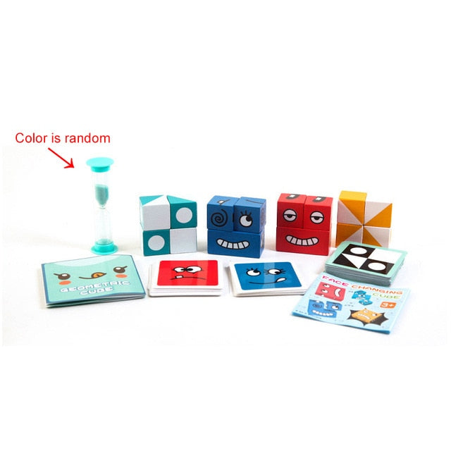 Puzzle Building Cubes (Pack Of 16)